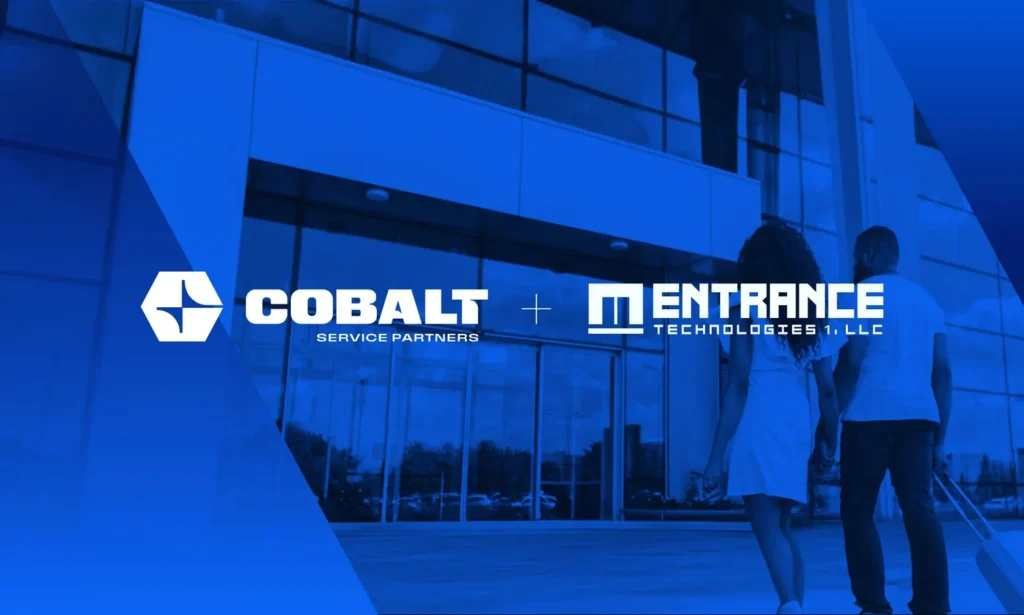 Cobalt and Entrance Technologies logo lockup thumbnail