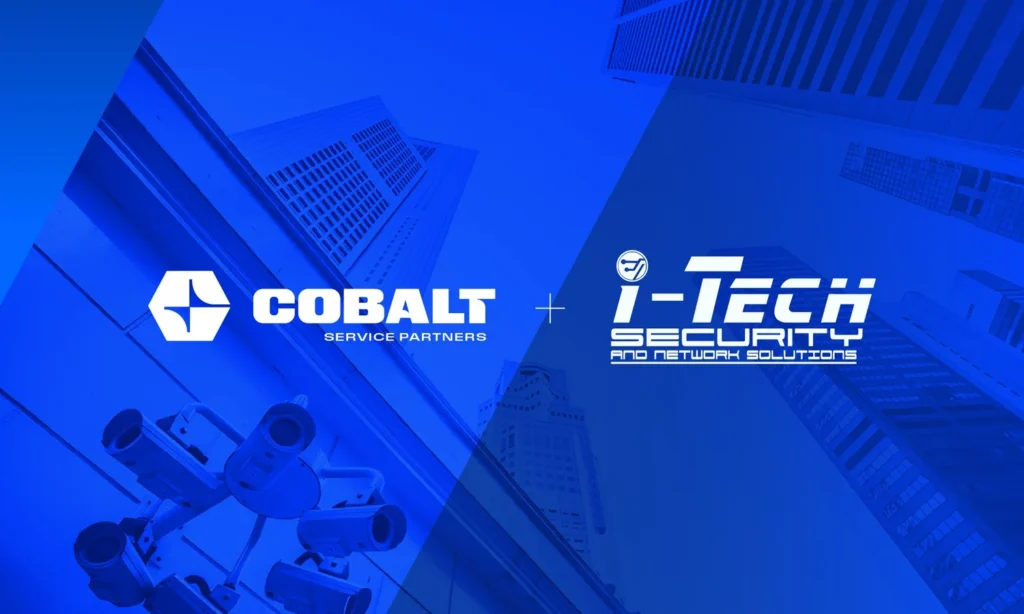Cobalt and i-Tech Security and Network Solutions logo lockup thumbnail